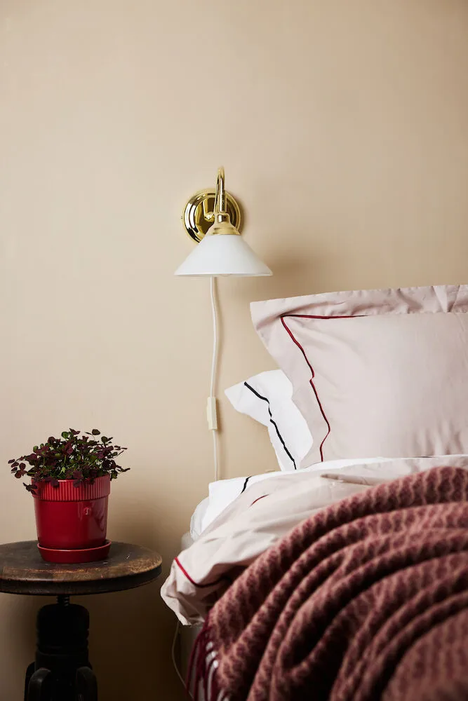 Ulli manta 130x170 cm, Vermelho vinho Sagaform