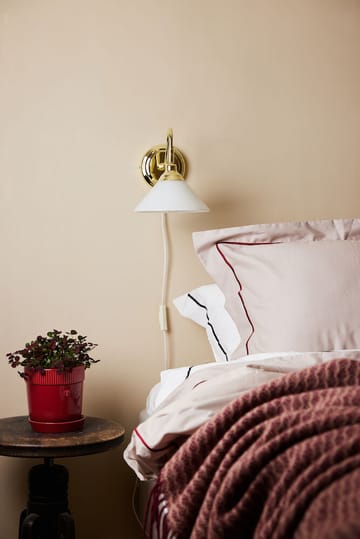 Ulli manta 130x170 cm - Vermelho vinho - Sagaform