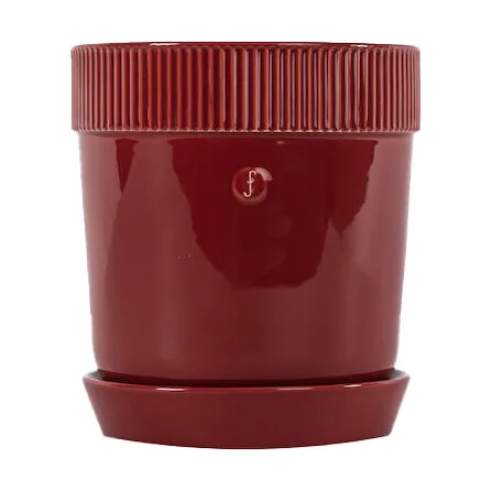Vaso Elise S Ø14 cm, Vermelho vinho Sagaform