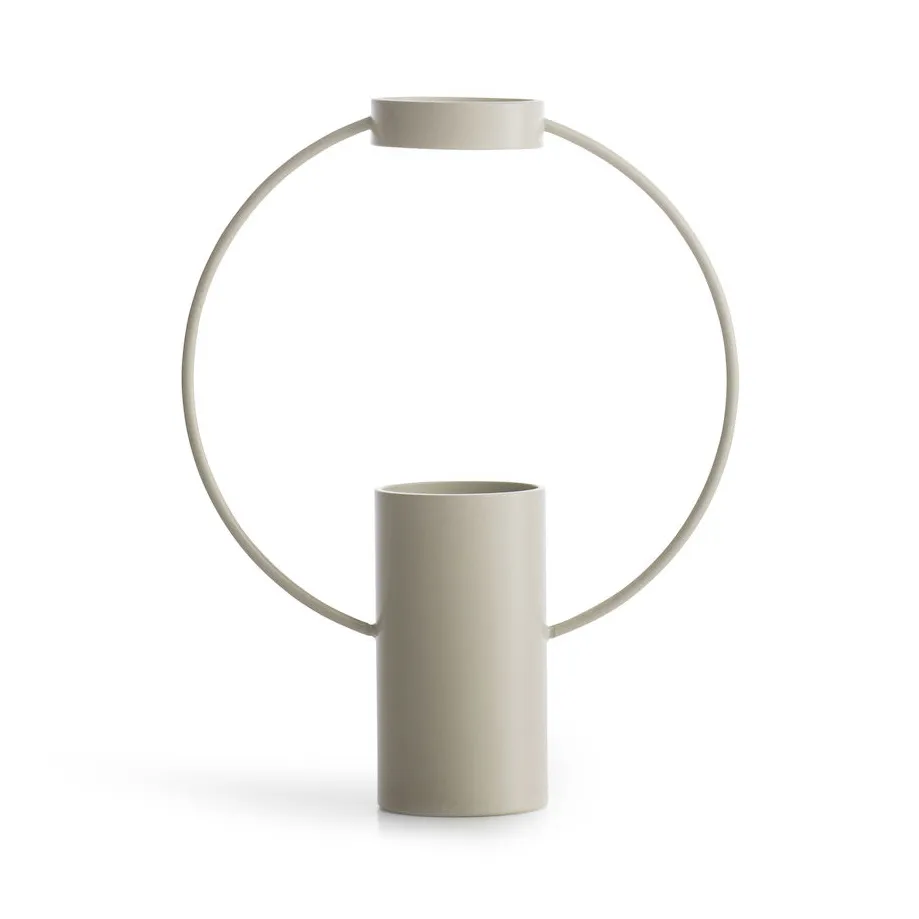 Vaso Moon 21 cm, areia Sagaform