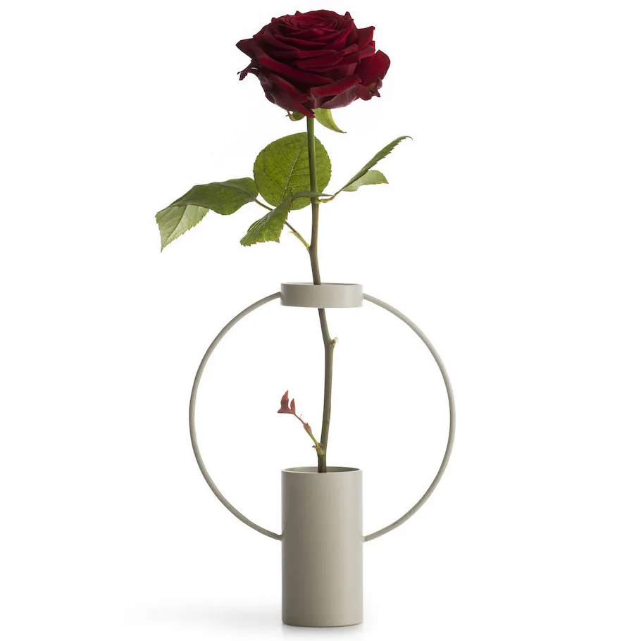 Vaso Moon 21 cm, areia Sagaform