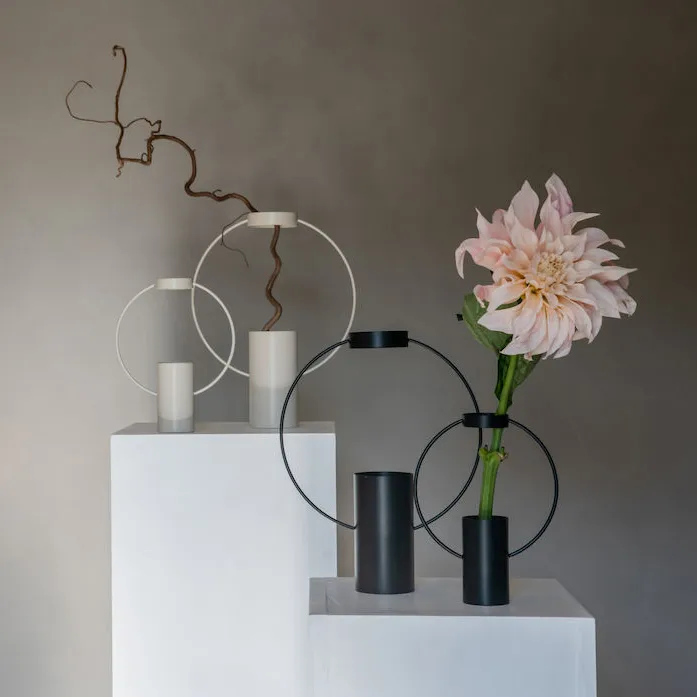 Vaso Moon 30 cm, preto Sagaform