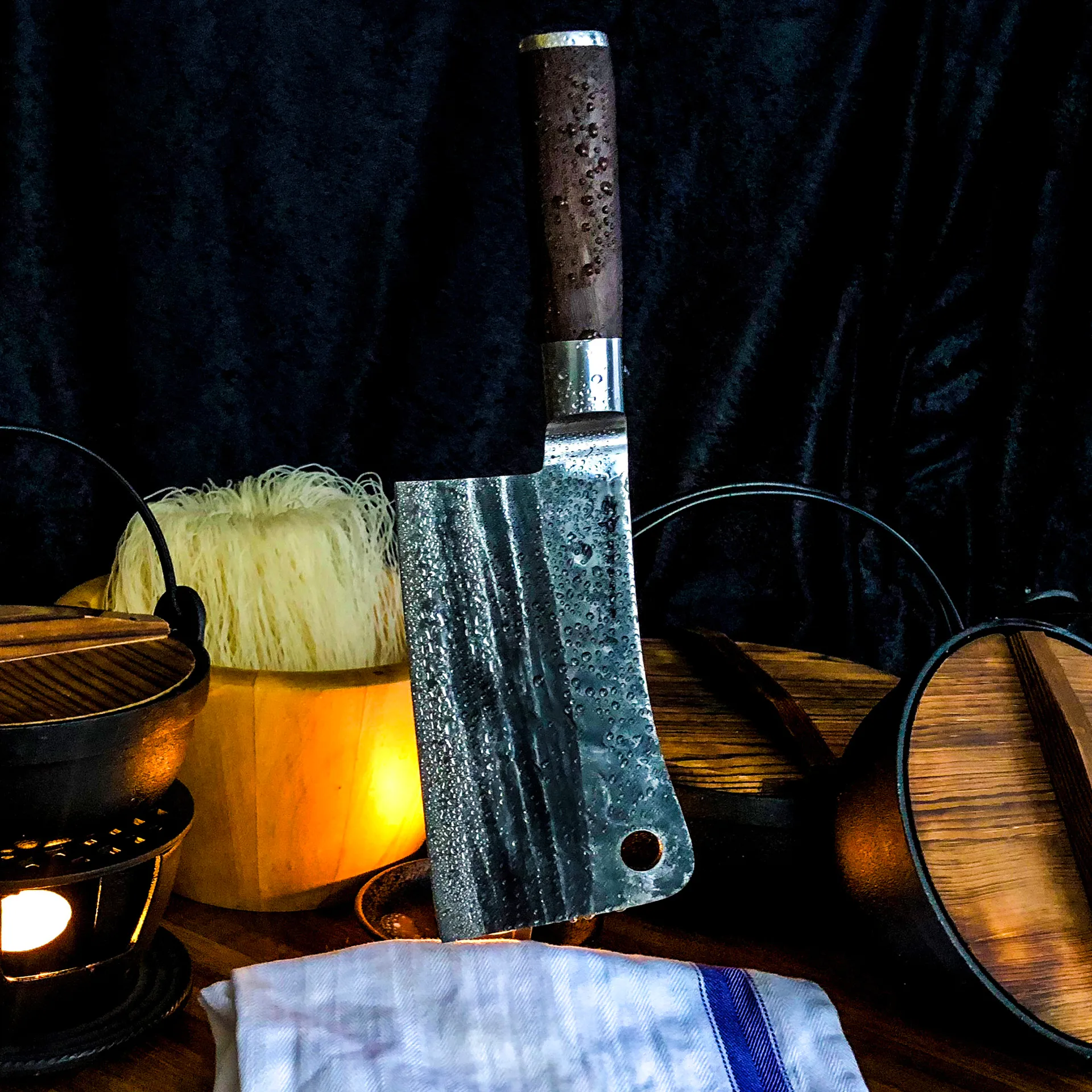 Cutelo Satake Kuro, 18 cm Satake