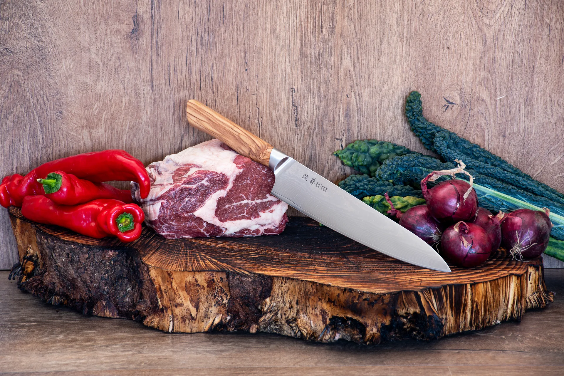 Faca chef Satake Kaizen Gyuto, 21 cm  Satake