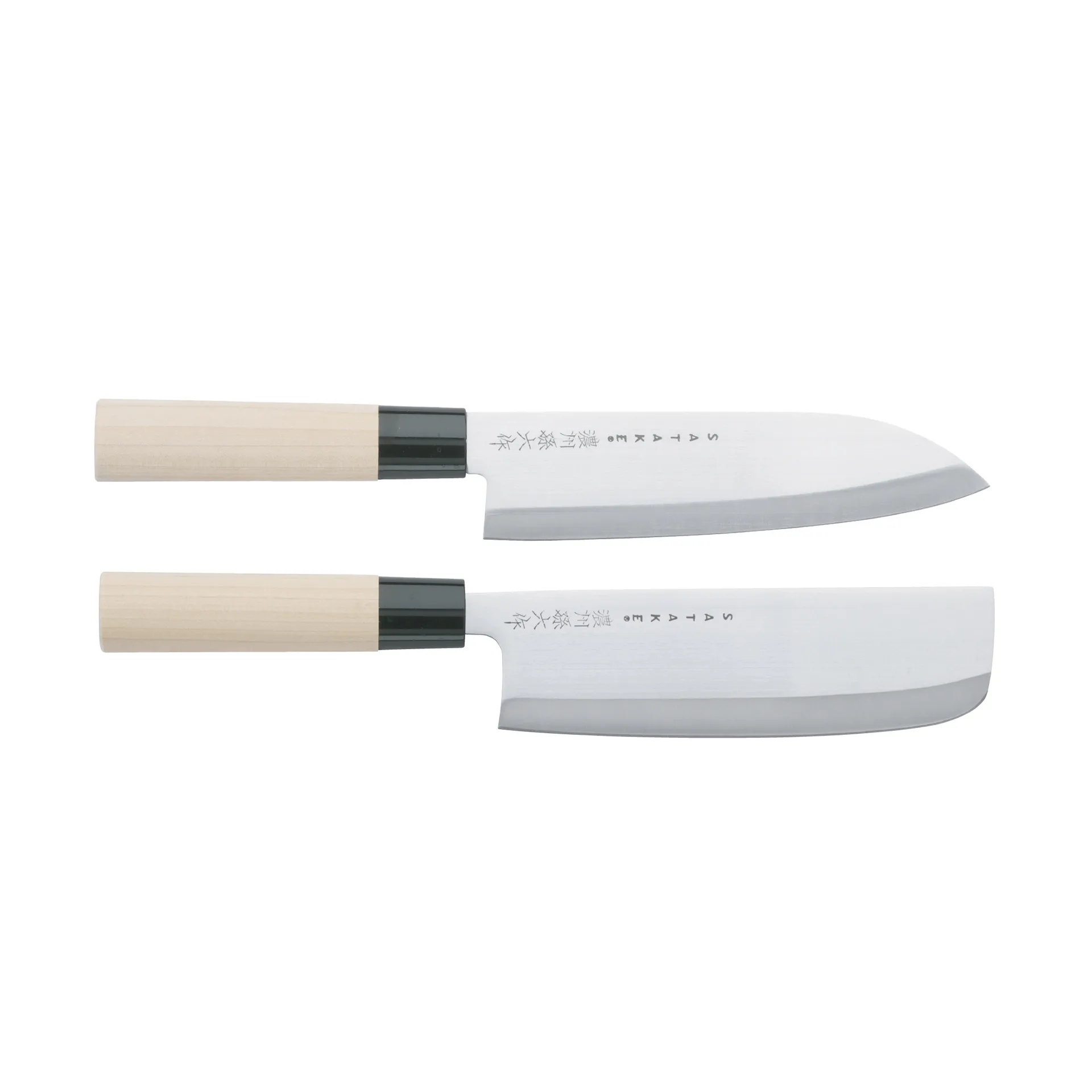 Facas Satake Houcho santoku & nakiri, 2 peças Satake