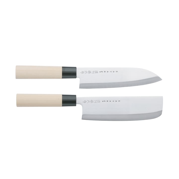 Facas Satake Houcho santoku & nakiri - 2 peças - Satake