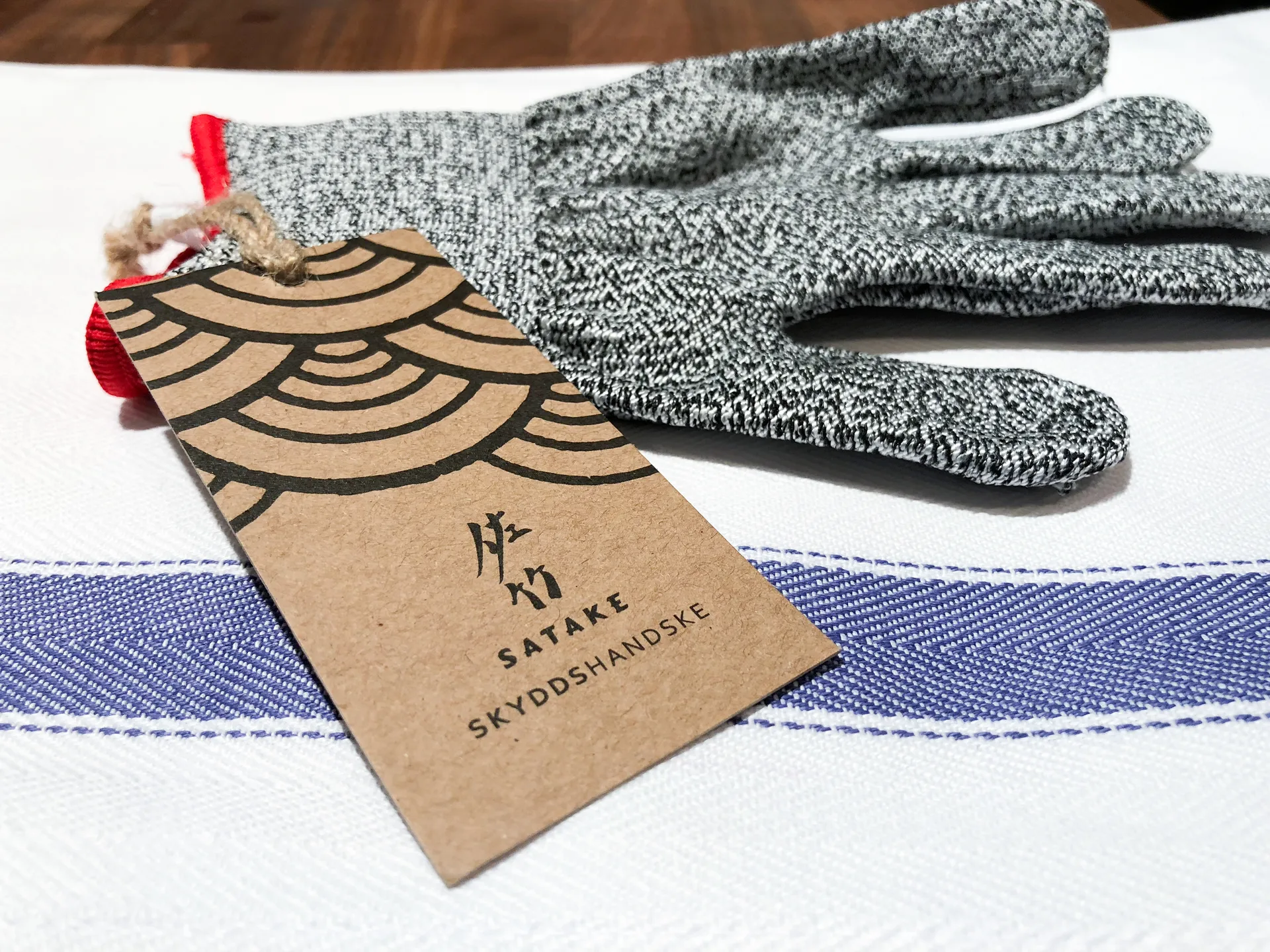 Luva protetora Satake, cinza Satake