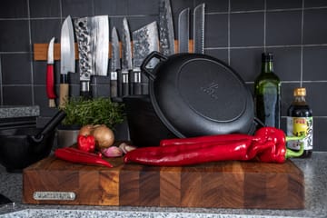  Panela de ferro fundido para fritura com tampa  - Ø26 cm - Satake