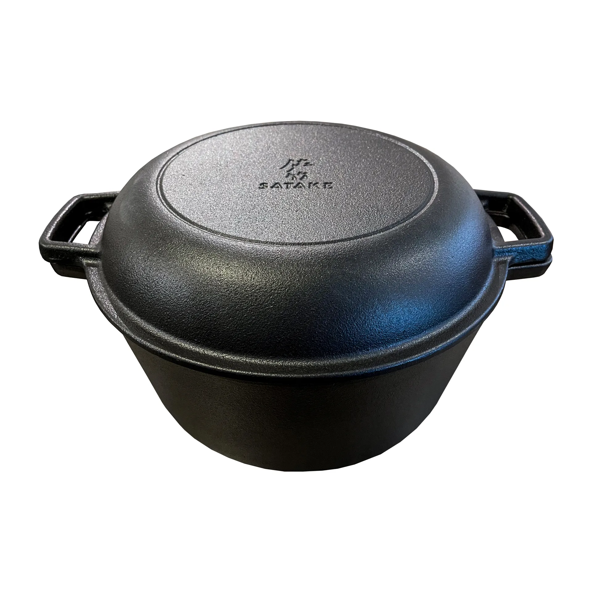 Panela de ferro fundido para fritura com tampa, Ø26 cm Satake