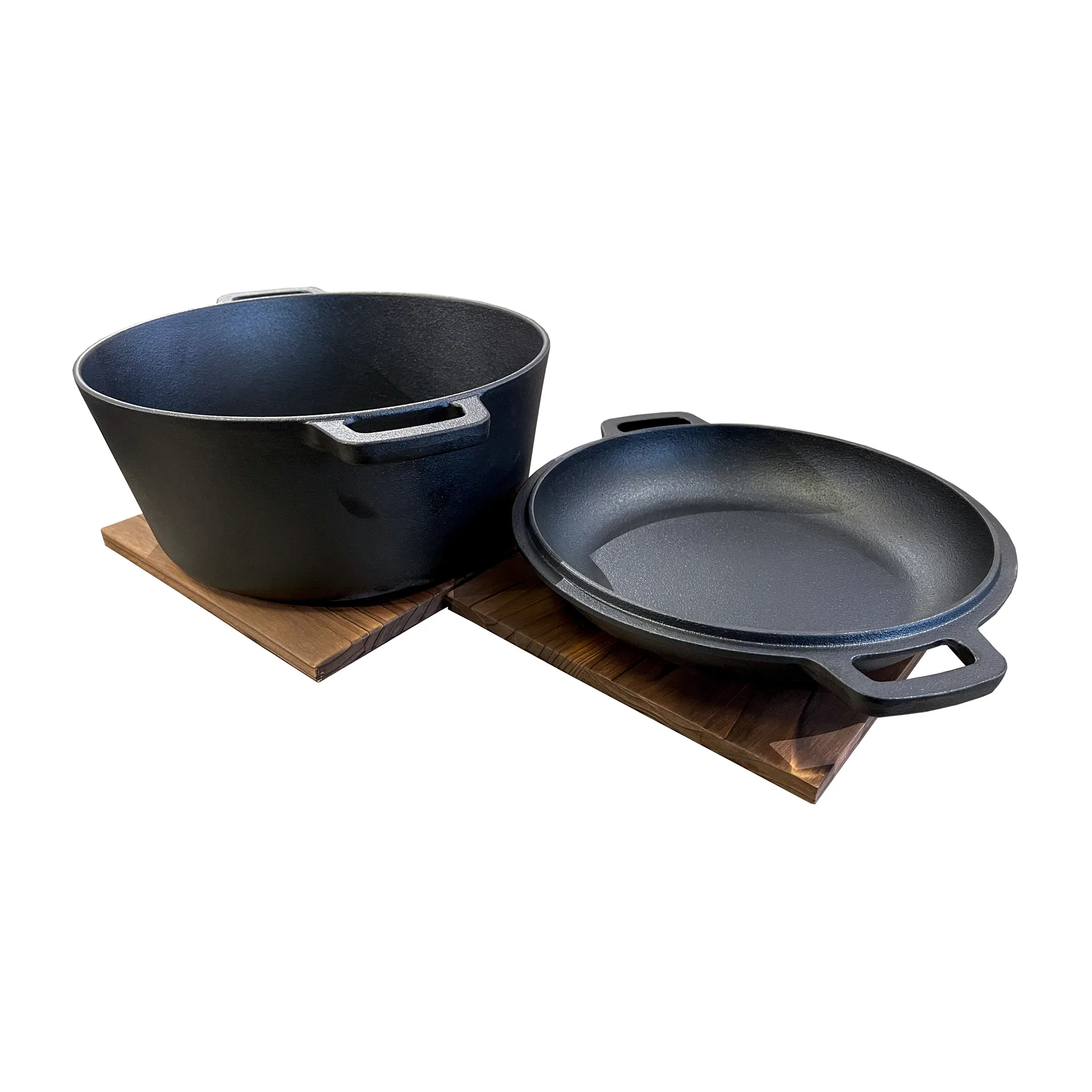 Panela de ferro fundido para fritura com tampa, Ø26 cm Satake