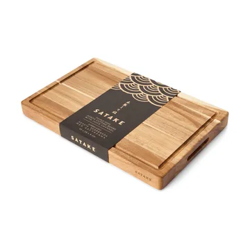 Satake tábua de cortar - Acácia, oleada, 43,2x27,9x3,8 cm - Satake