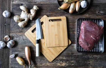 Satake tábua de cortar - Bambu, 2 peças - Satake