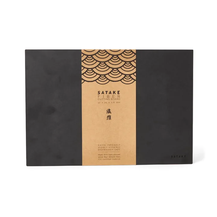 Satake tábua de corte em madeira e papel - 37x25,5x0,6 cm - Satake