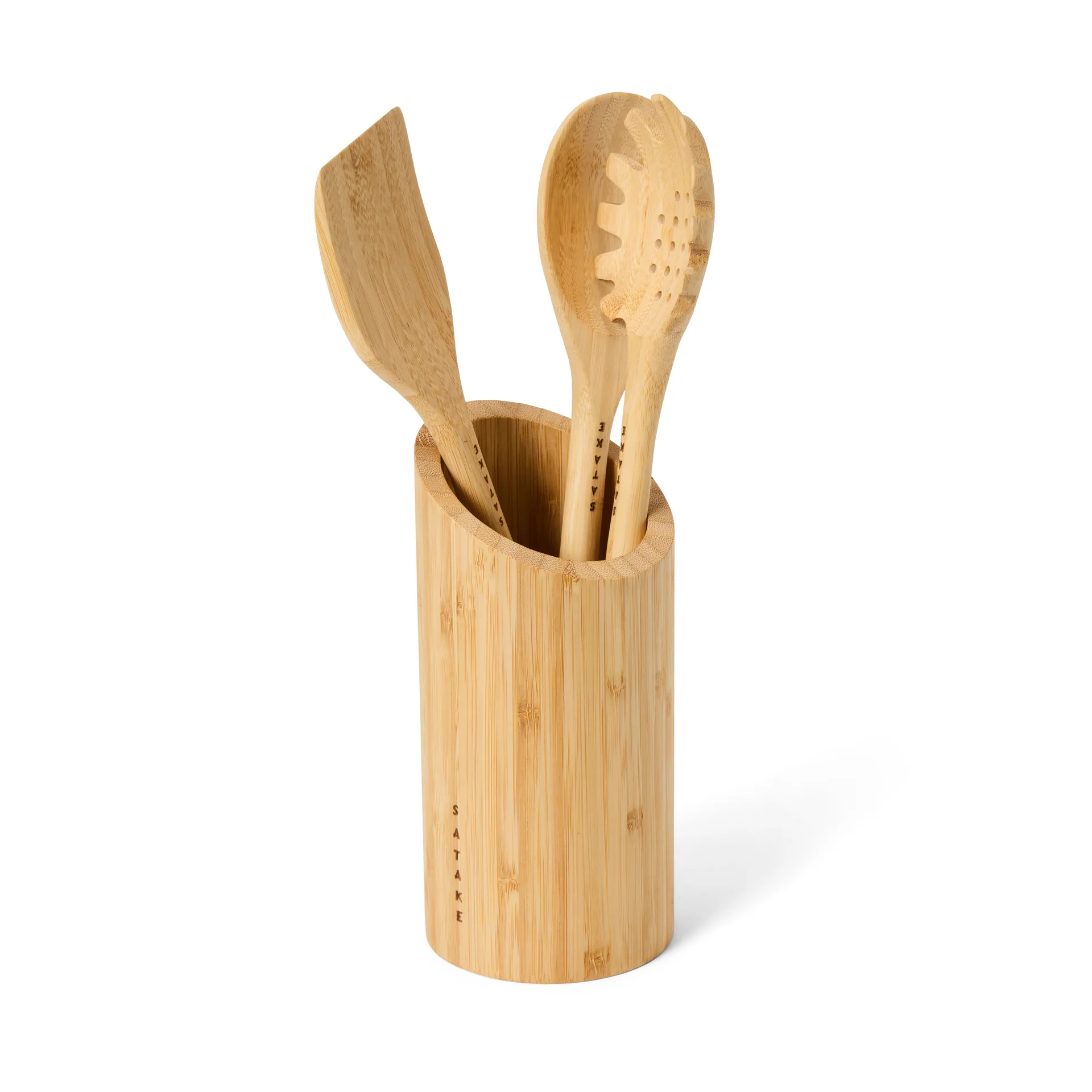 Utensílios e suporte para utensílios Satake, Bambu, 4 peças Satake