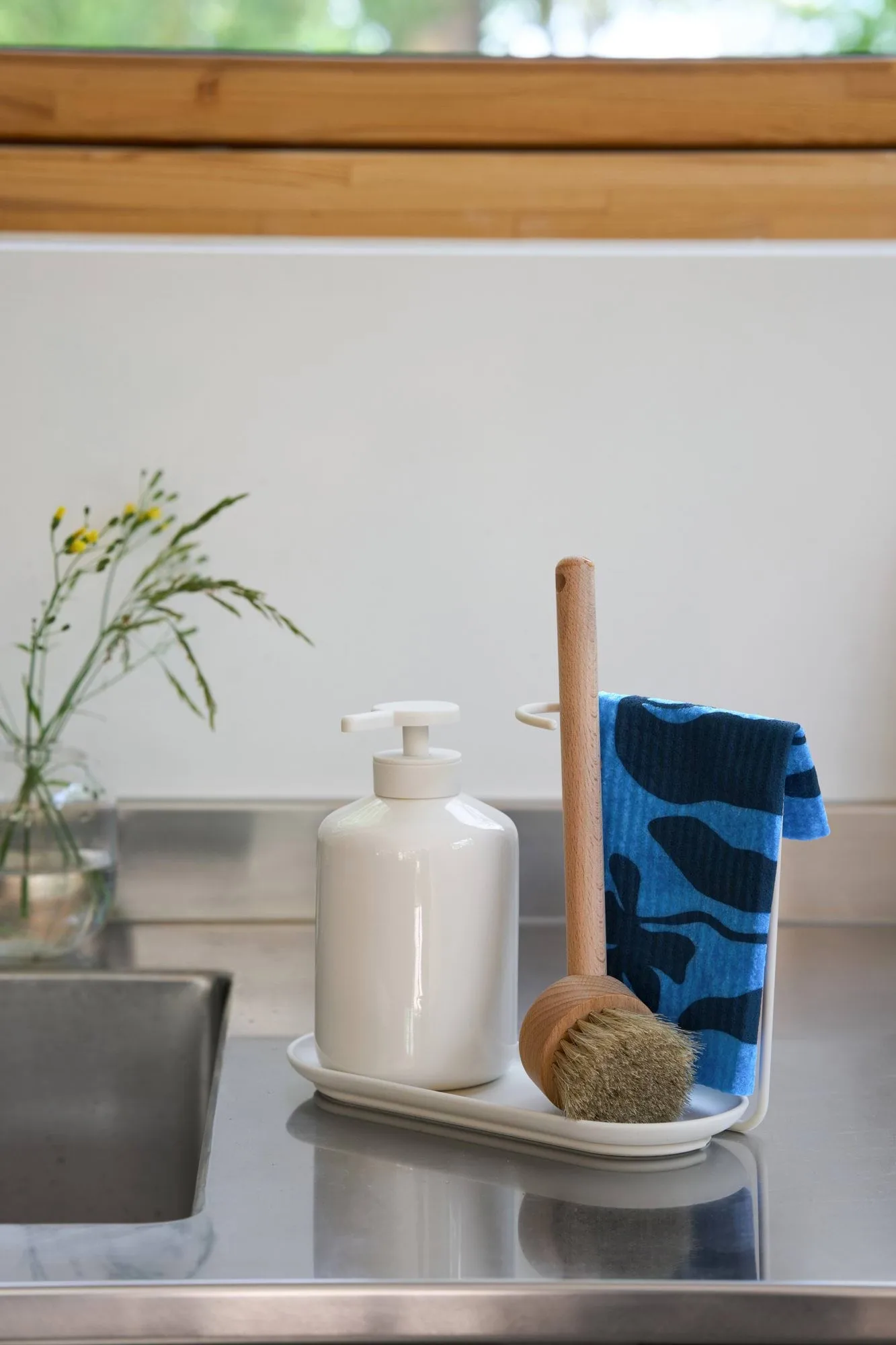 Daily pano de cozinha com padrão, Azul, pack de 3 Scandi Essentials