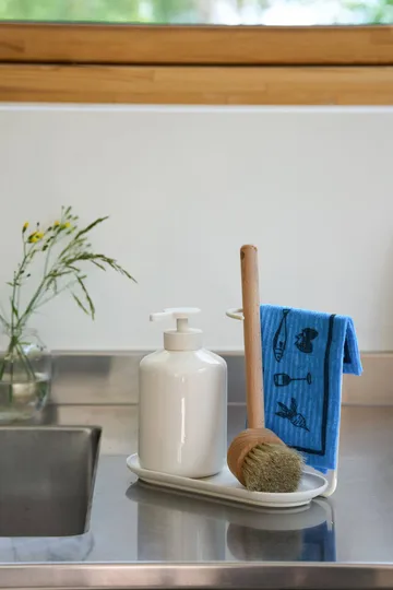 Daily pano de cozinha com padrão - Azul, pack de 3 - Scandi Essentials