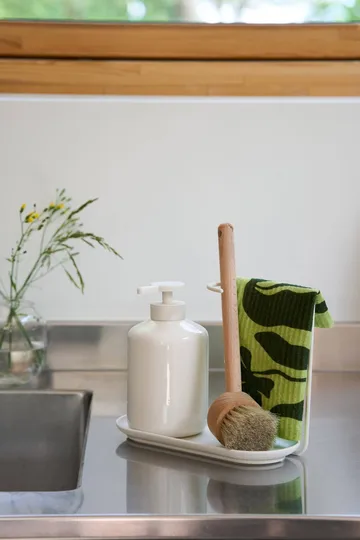 Daily pano de cozinha com padrão - Verde, pack de 3 - Scandi Essentials