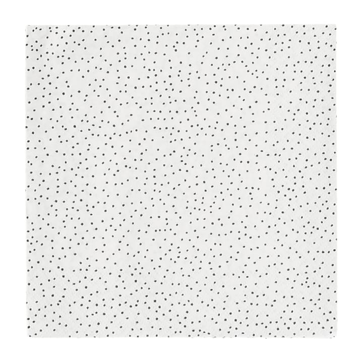 Guardanapos Solstickan 33x33 cm 20 unidades - branco-preto - Scandi Essentials