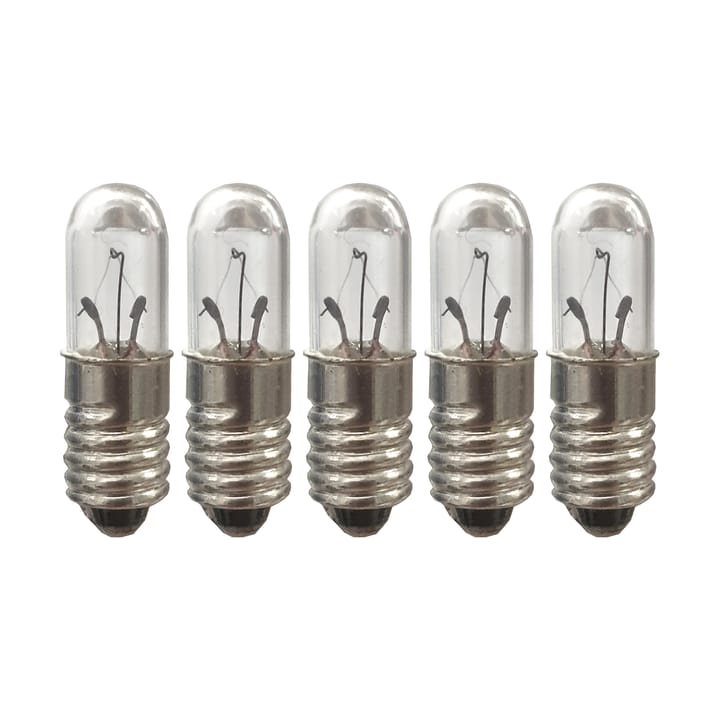 Lâmpada Lit E5 de reserva 12V 0,6W - Transparente - Scandi Essentials