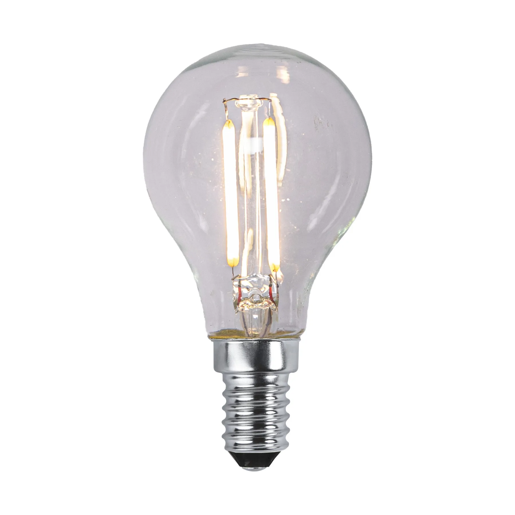 Lâmpada regulável Lit E14 150lm LED filament, Transparente, 3000K Scandi Essentials