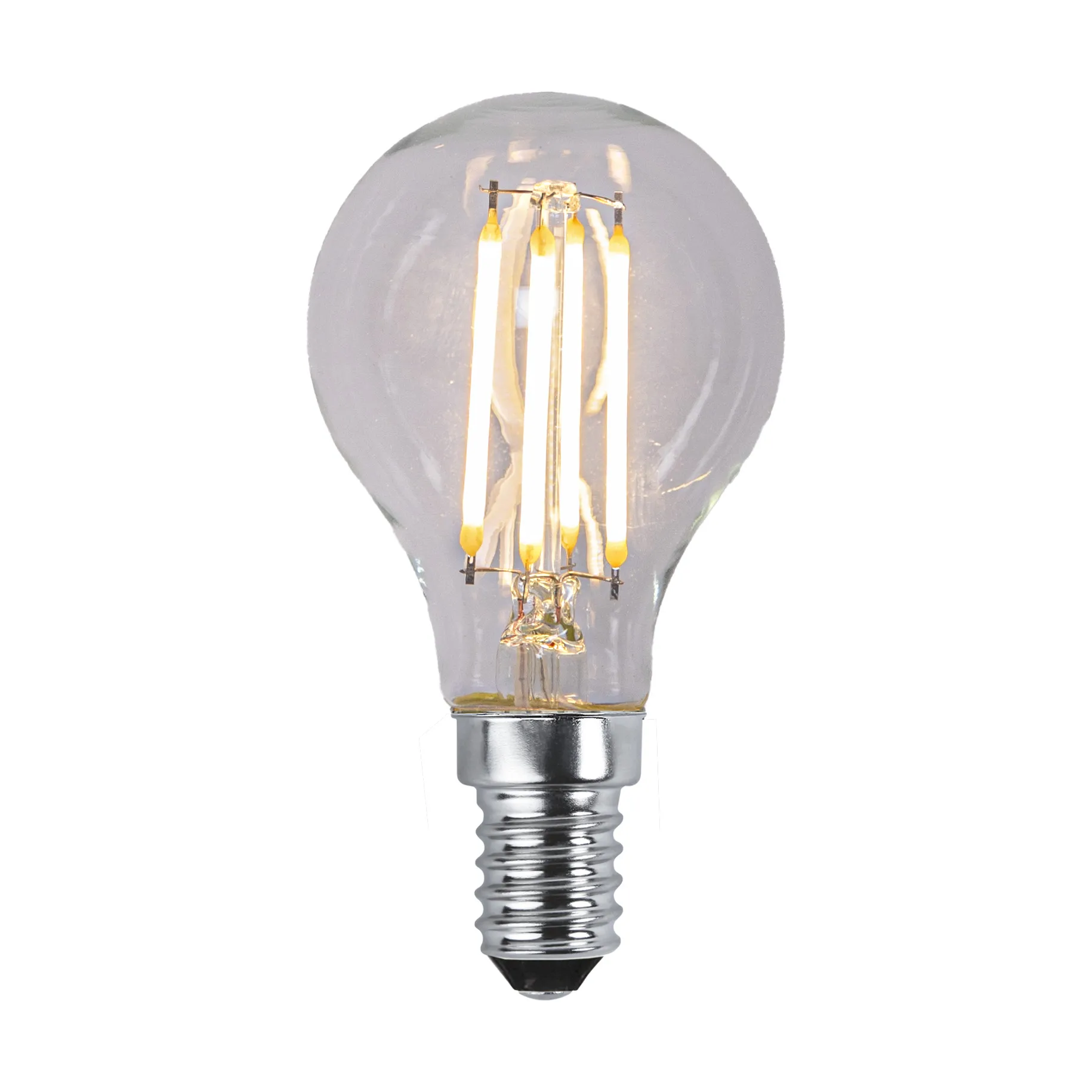 Lâmpada regulável Lit E14 250lm LED filament, Transparente, 3000K Scandi Essentials