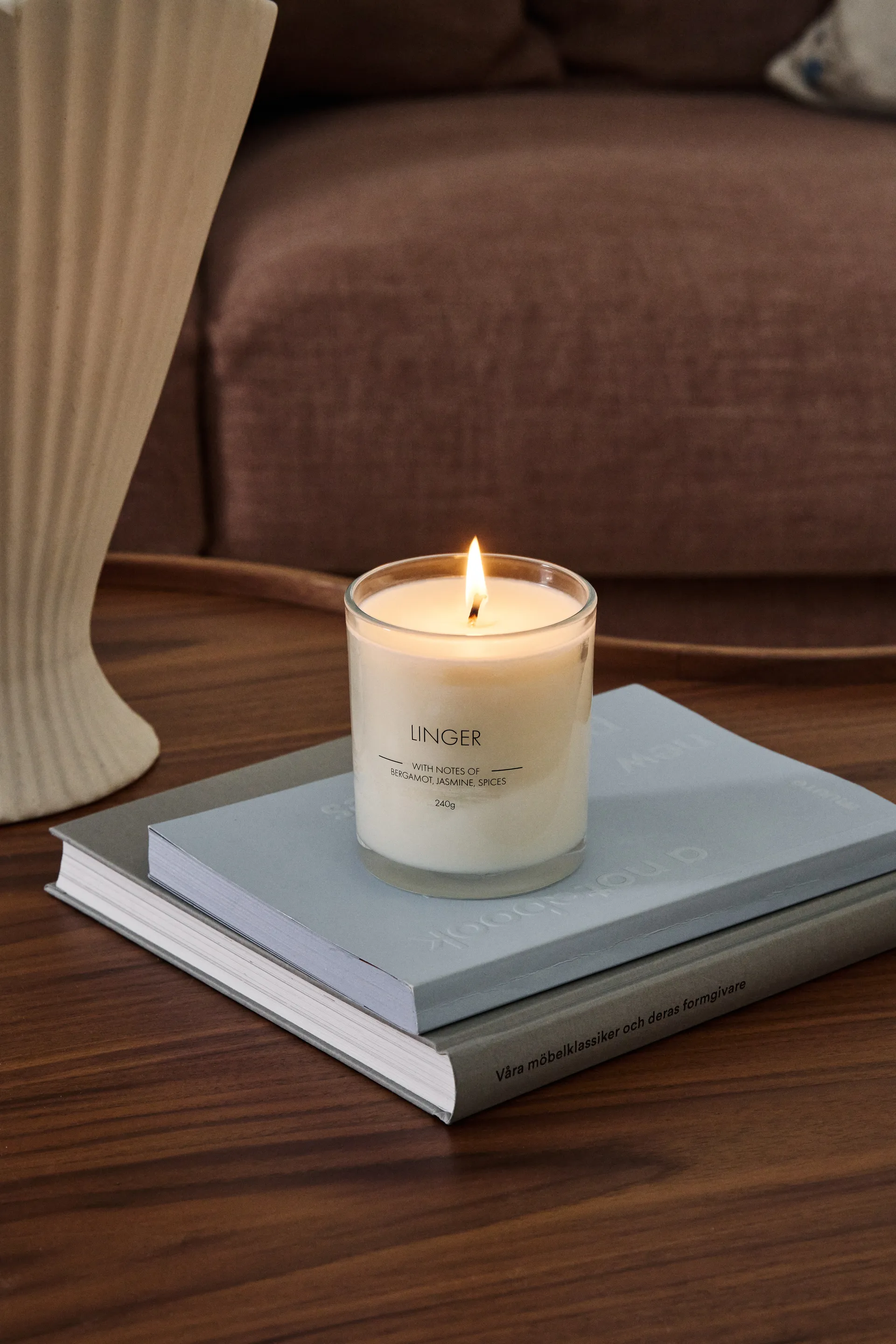 Linger vela perfumada, 260 g Scandi Essentials