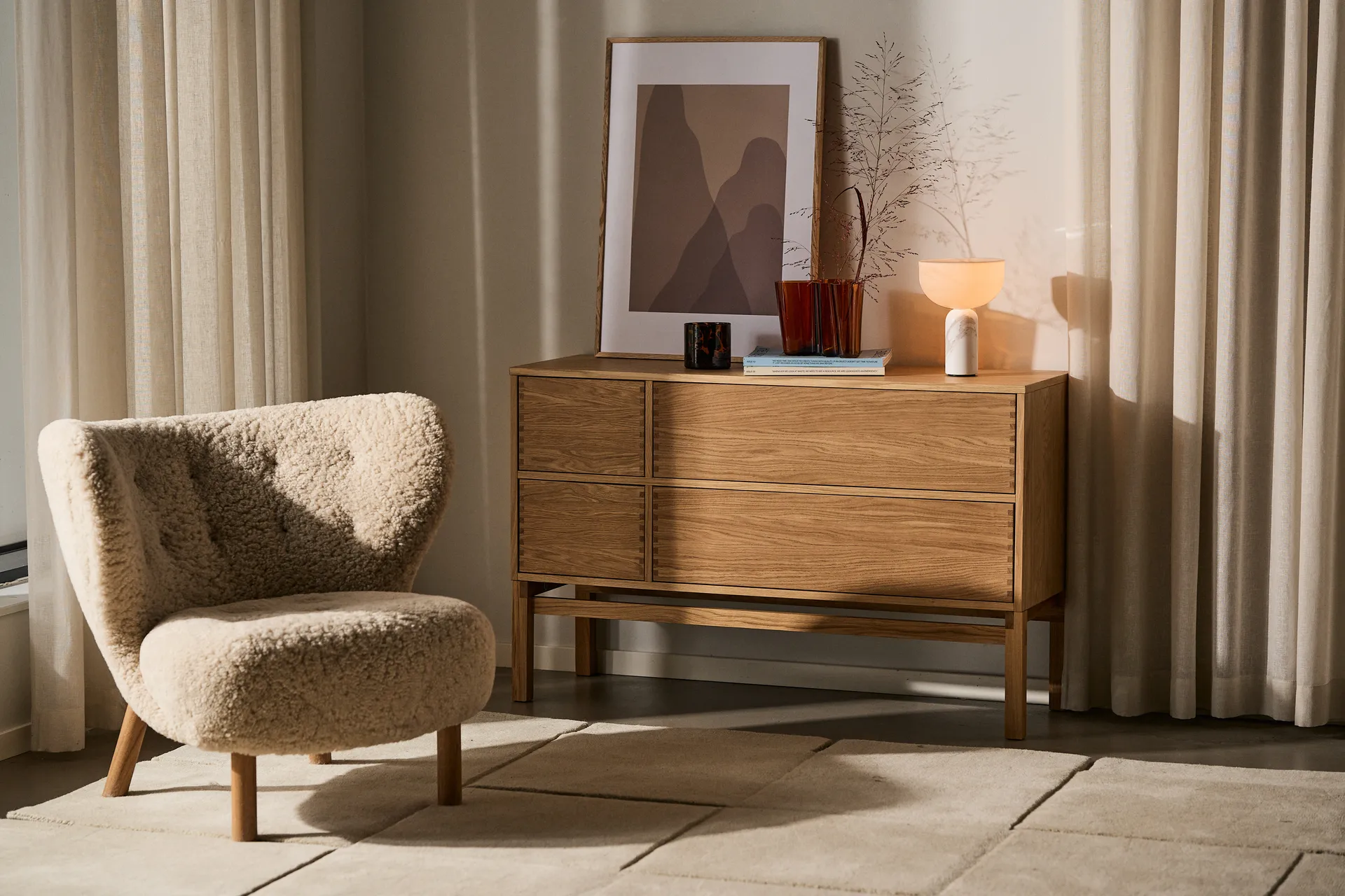 Moldura carvalho Stensö, 50x70 cm Scandi Essentials