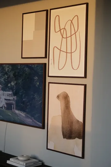 Moldura nogueira Stensö - 40x50 cm - Scandi Essentials