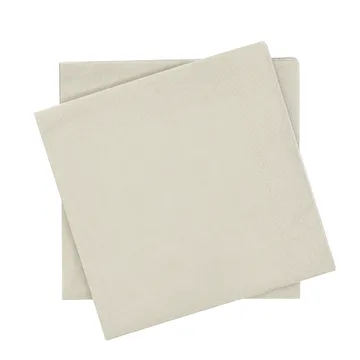 Plain guardanapo de papel - Bege, pack de 20, 40x40 cm - Scandi Essentials