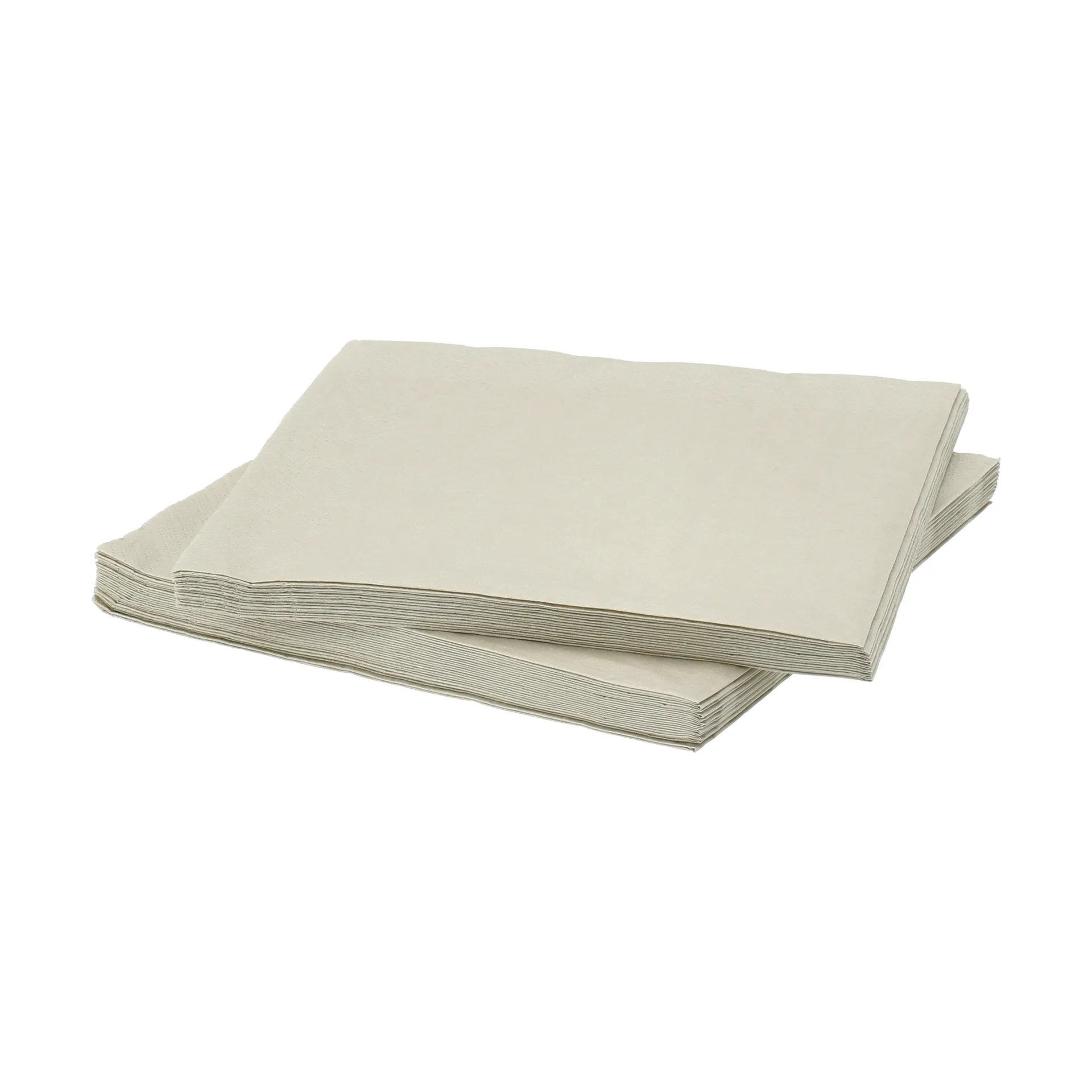 Plain guardanapo de papel, Bege, pack de 20, 40x40 cm Scandi Essentials