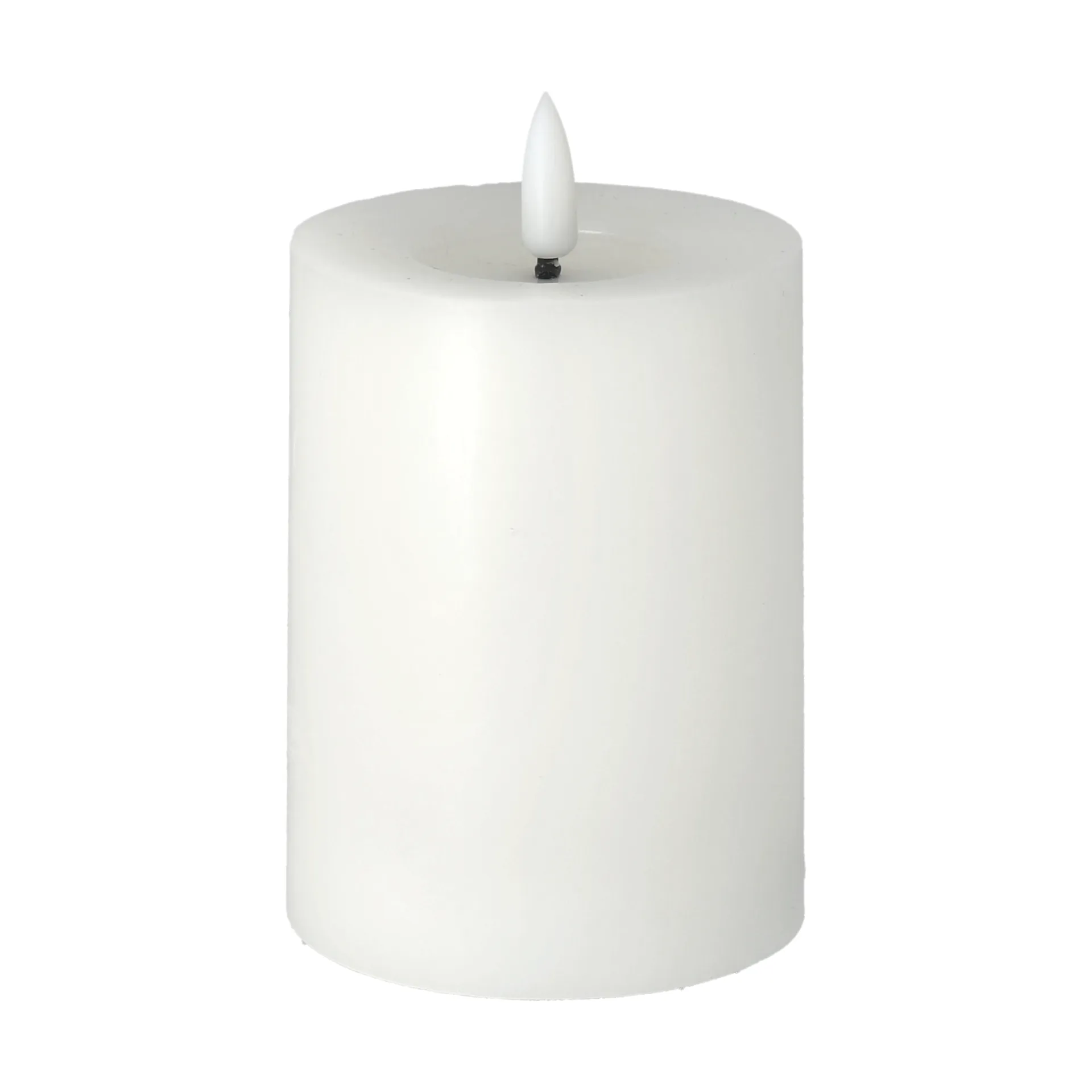 Vela LED Bright Melt 12,5 cm, Branco Scandi Essentials