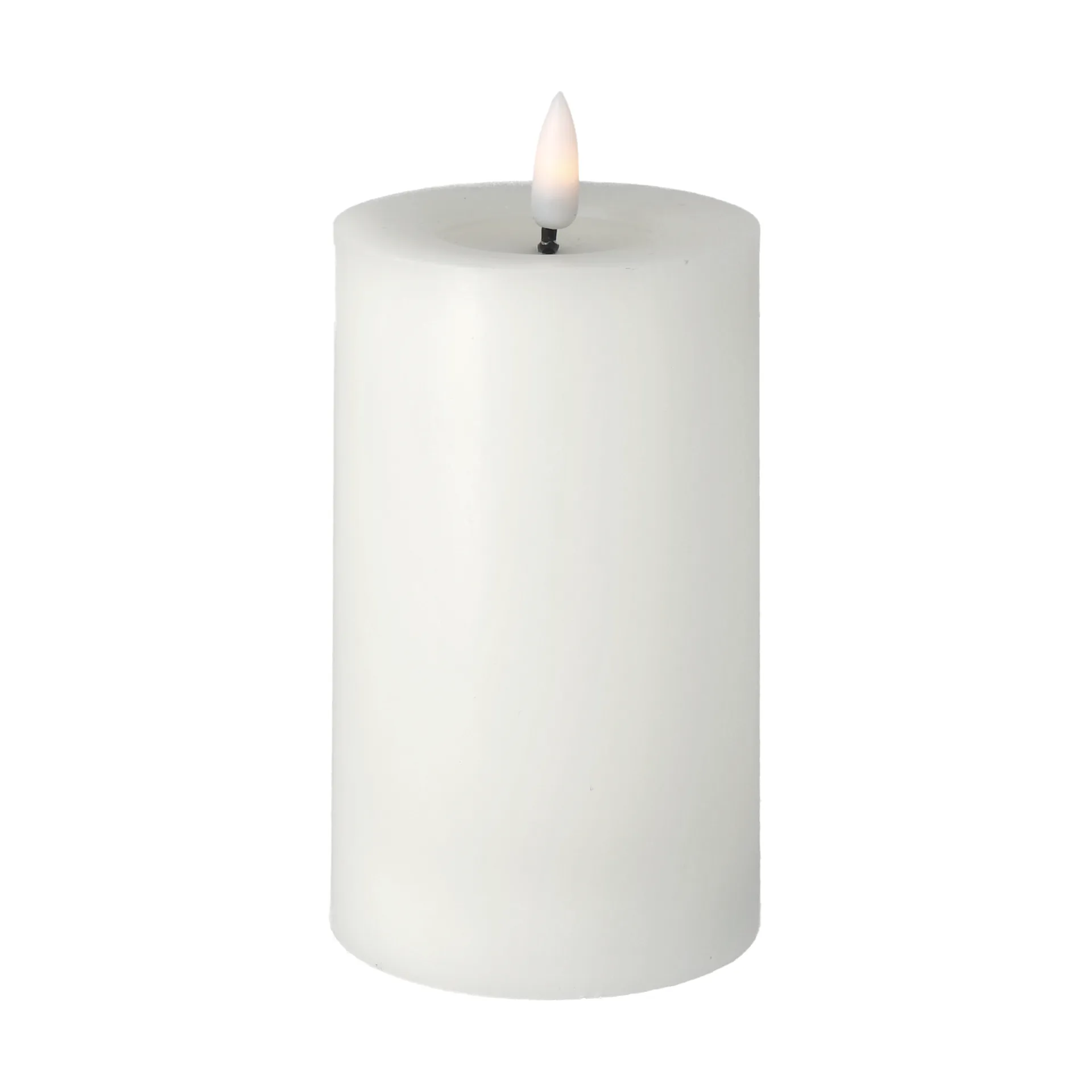 Vela LED Bright Melt 15 cm, Branco Scandi Essentials