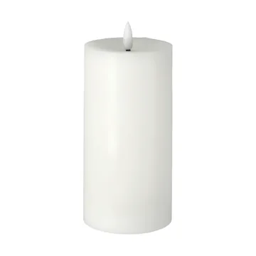 Vela LED Bright Melt 17,5 cm - Branco - Scandi Essentials