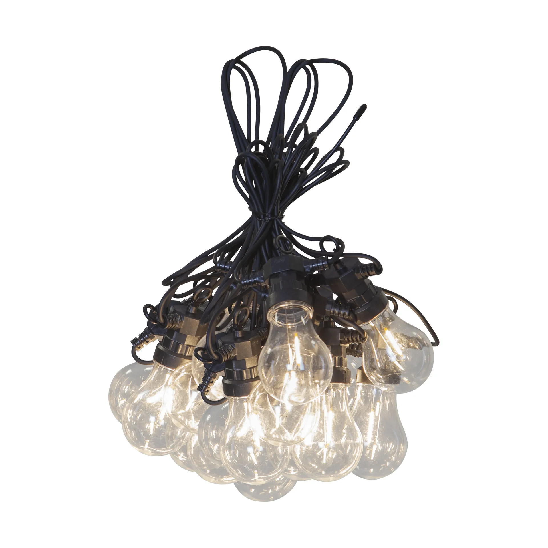 Wisp cordão de luzes preto, 855 cm, 20 luzes Scandi Essentials