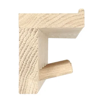 Alley cabide com prateleira - Carvalho - Scandi Living