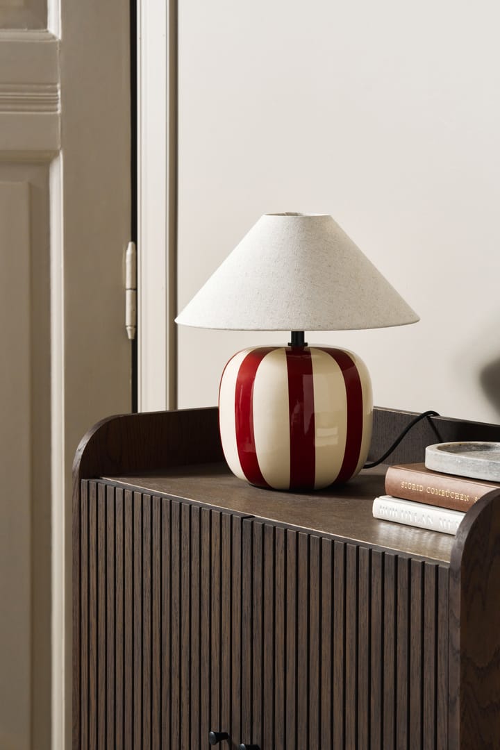 Alvar Candeeiro de mesa 31 cm, Vermelho-ferrugem Scandi Living