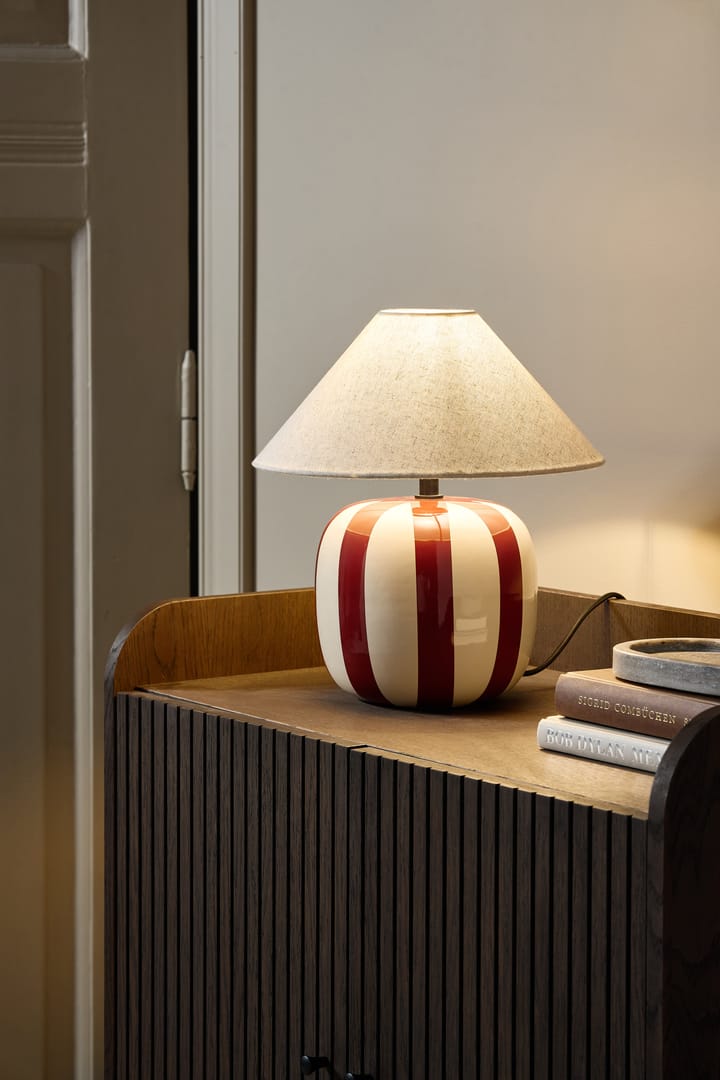 Alvar Candeeiro de mesa 31 cm, Vermelho-ferrugem Scandi Living