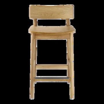 Banco alto Horizon 67 cm - Laqurered oak - Scandi Living