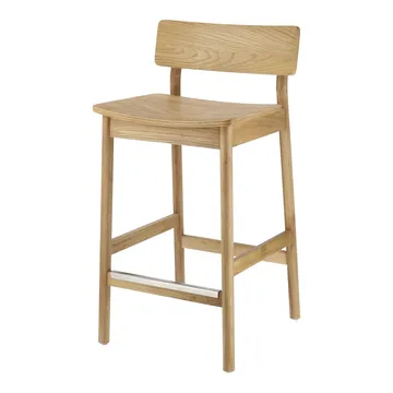 Banco alto Horizon 67 cm - Laqurered oak - Scandi Living