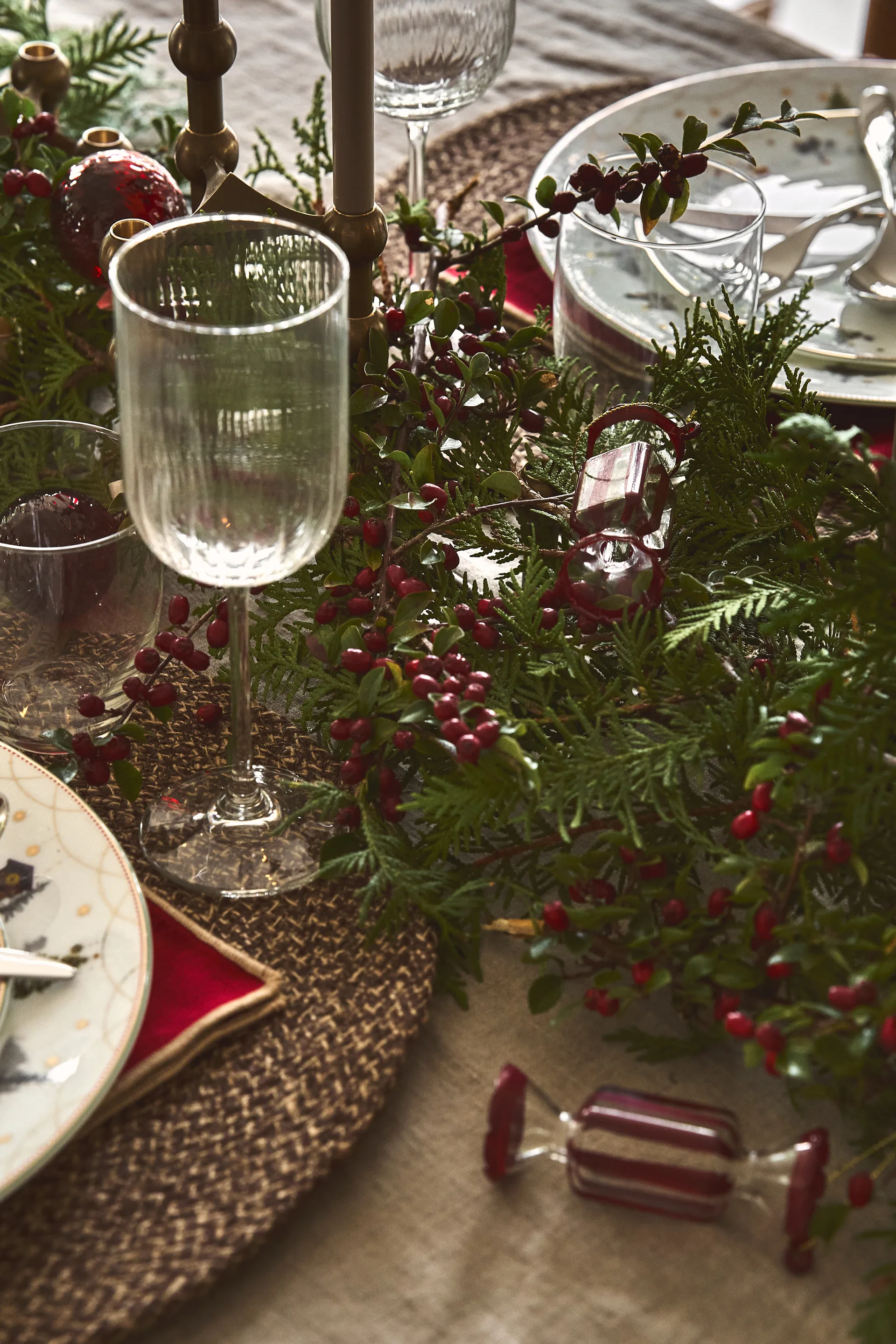 Bolas de Natal Bonbons 6-pack, Vermelho Scandi Living