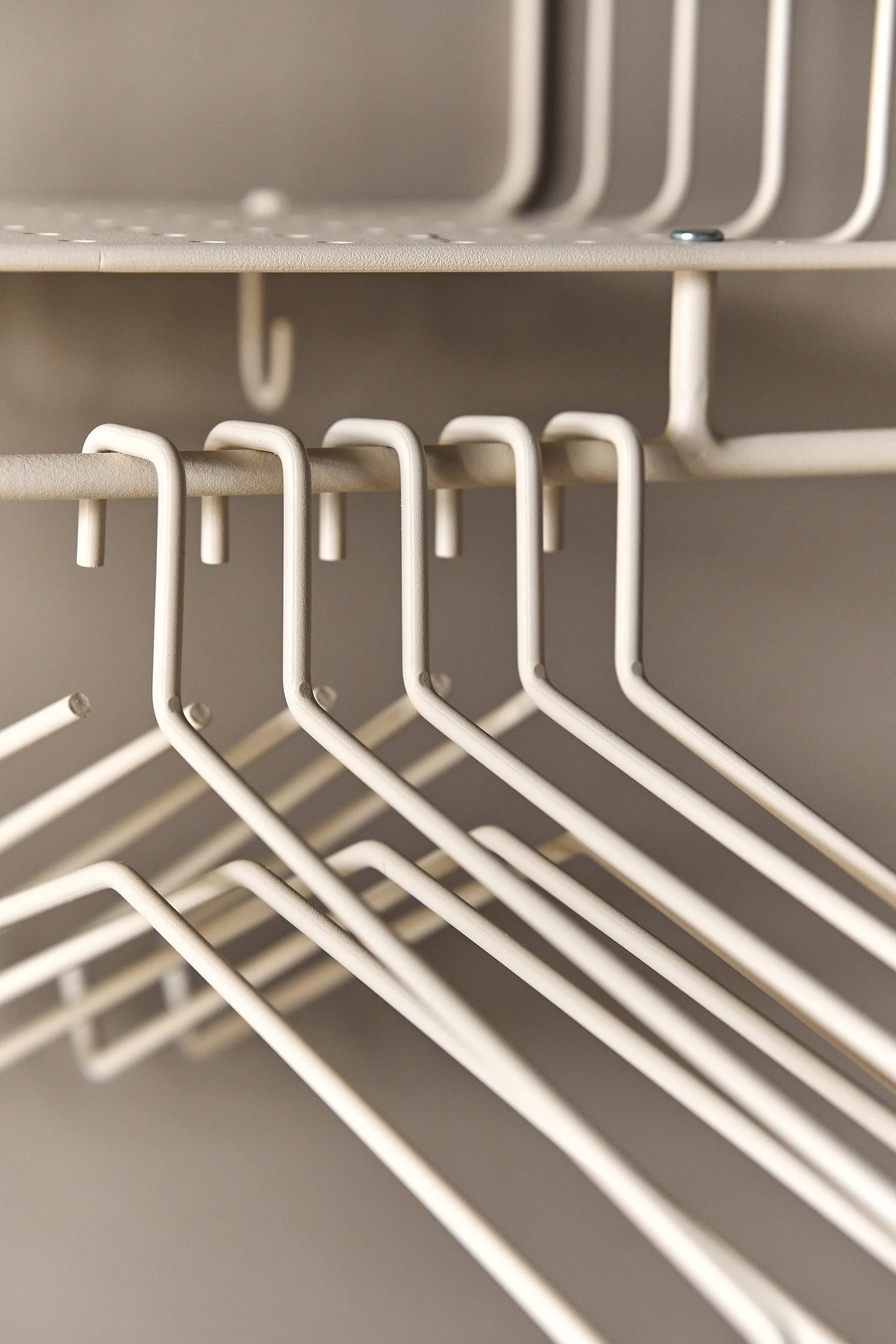 Cabide Edge 5 unid., Beige Scandi Living