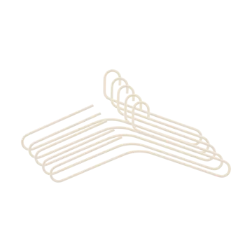 Cabide Smooth 5 unid. - Beige - Scandi Living