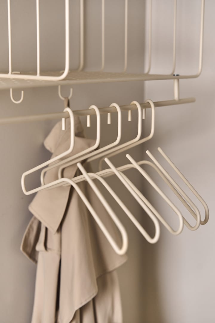 Cabide Smooth 5 unid., Beige Scandi Living