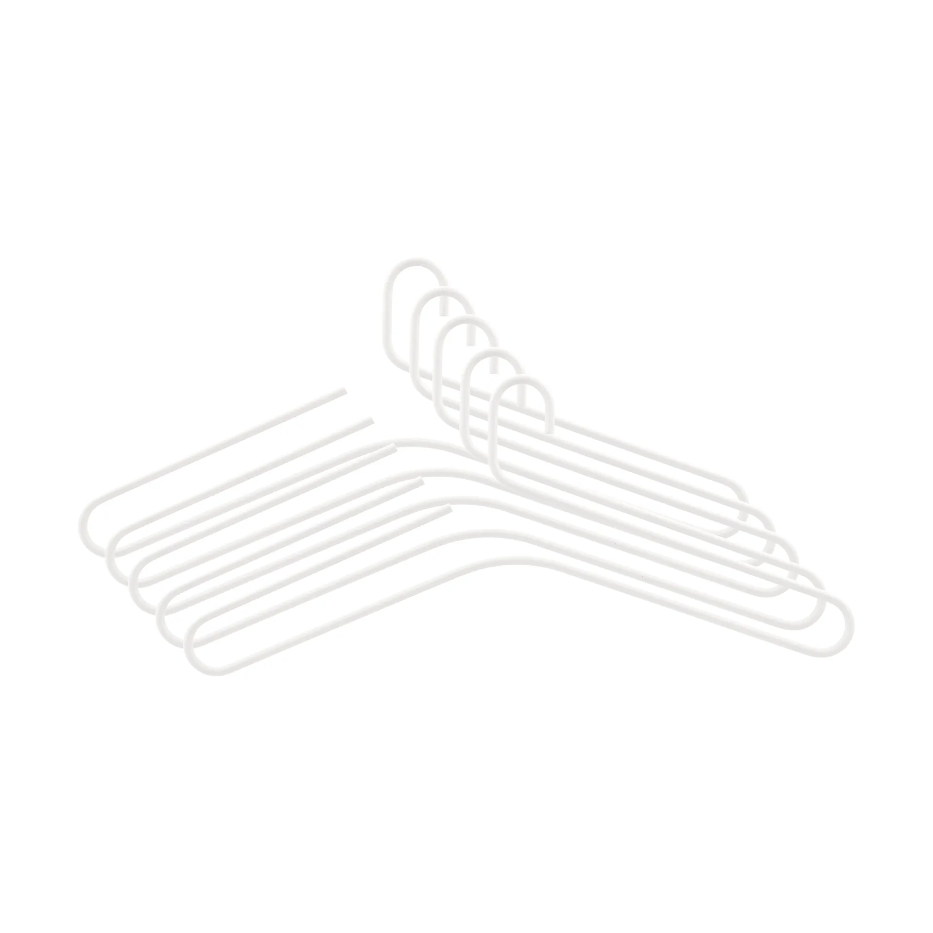 Cabide Smooth 5 unid., White Scandi Living