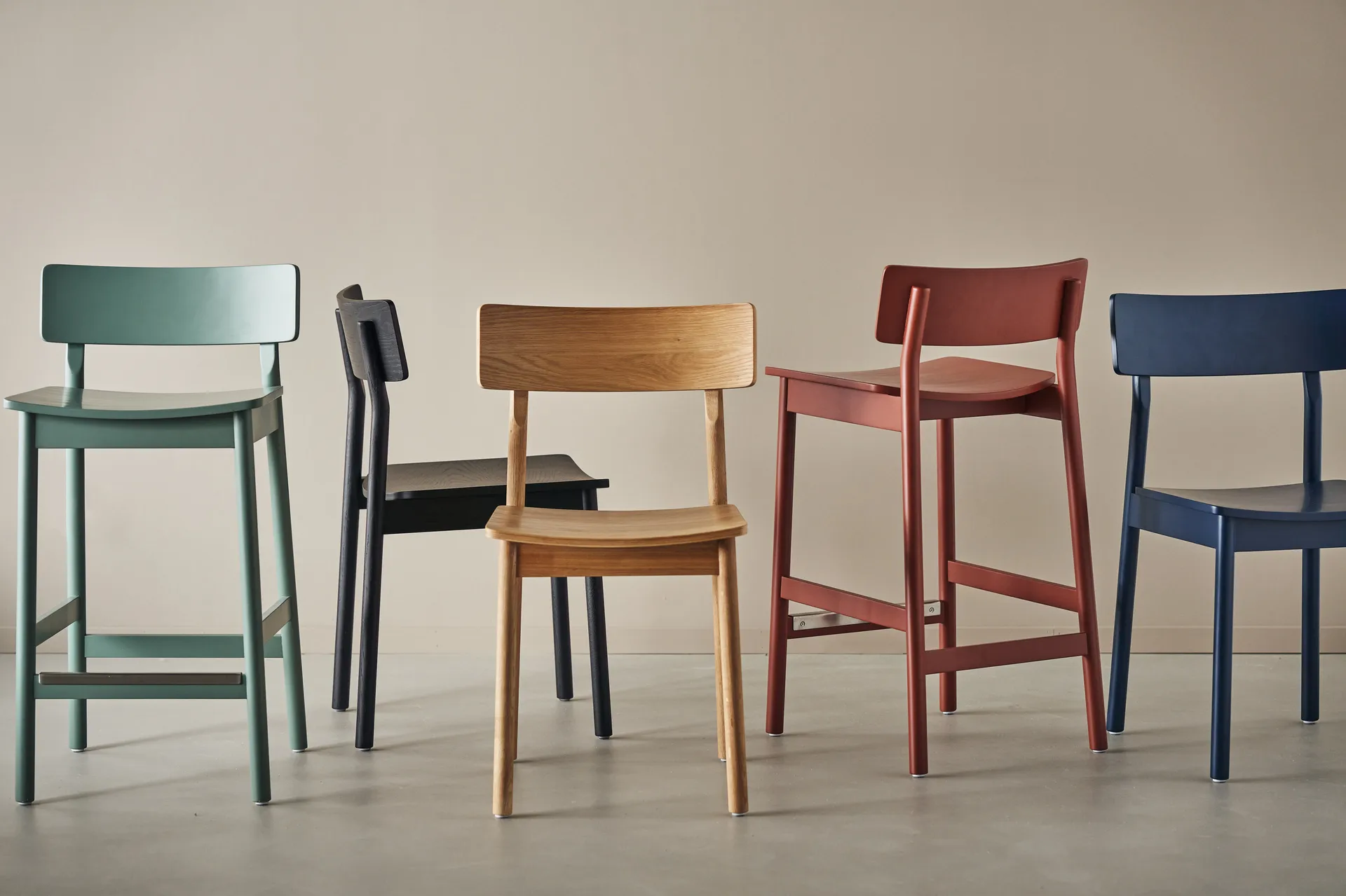 Cadeira Horizon, Laqurered oak Scandi Living