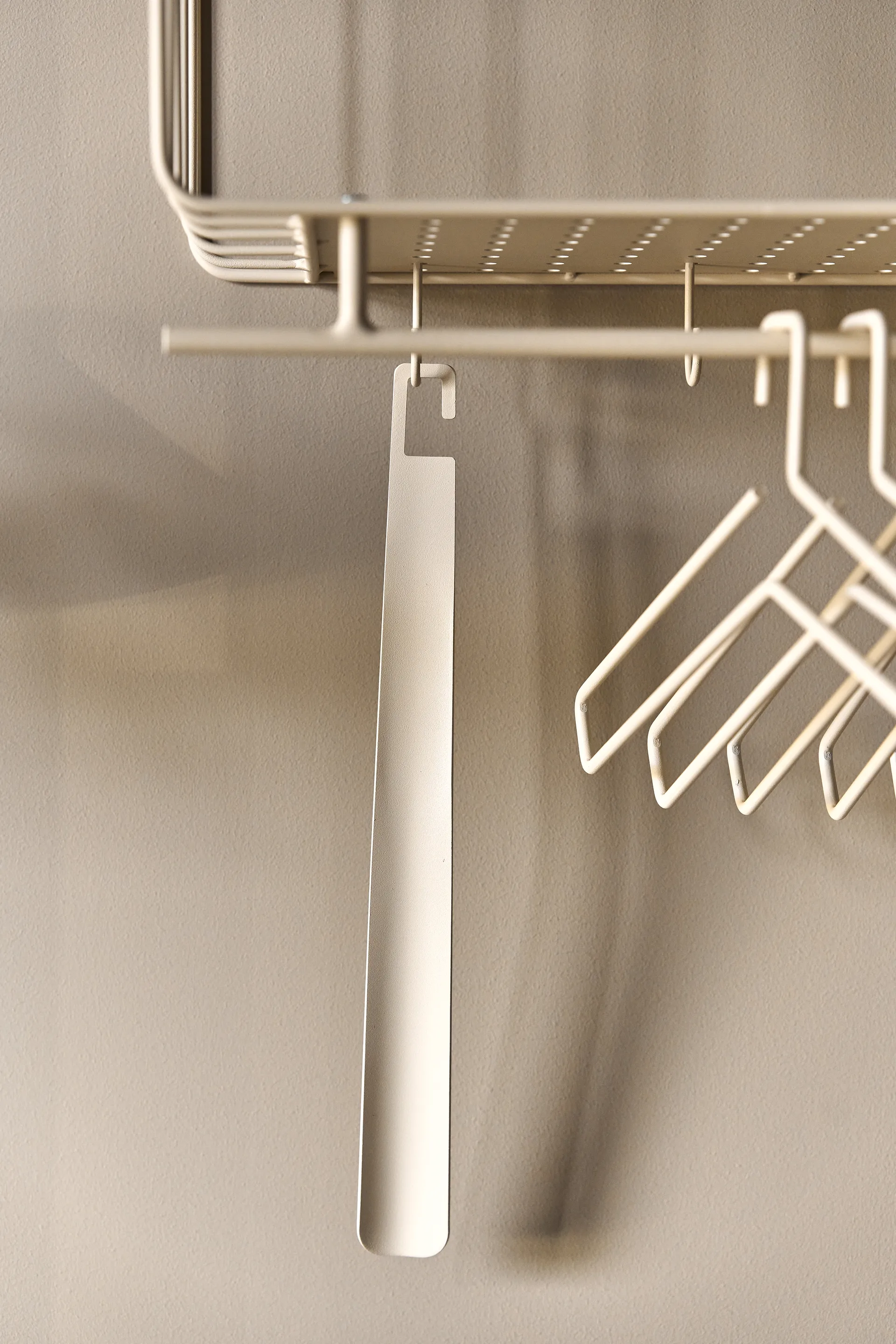 Calçadeira Nod 40 cm, Beige Scandi Living