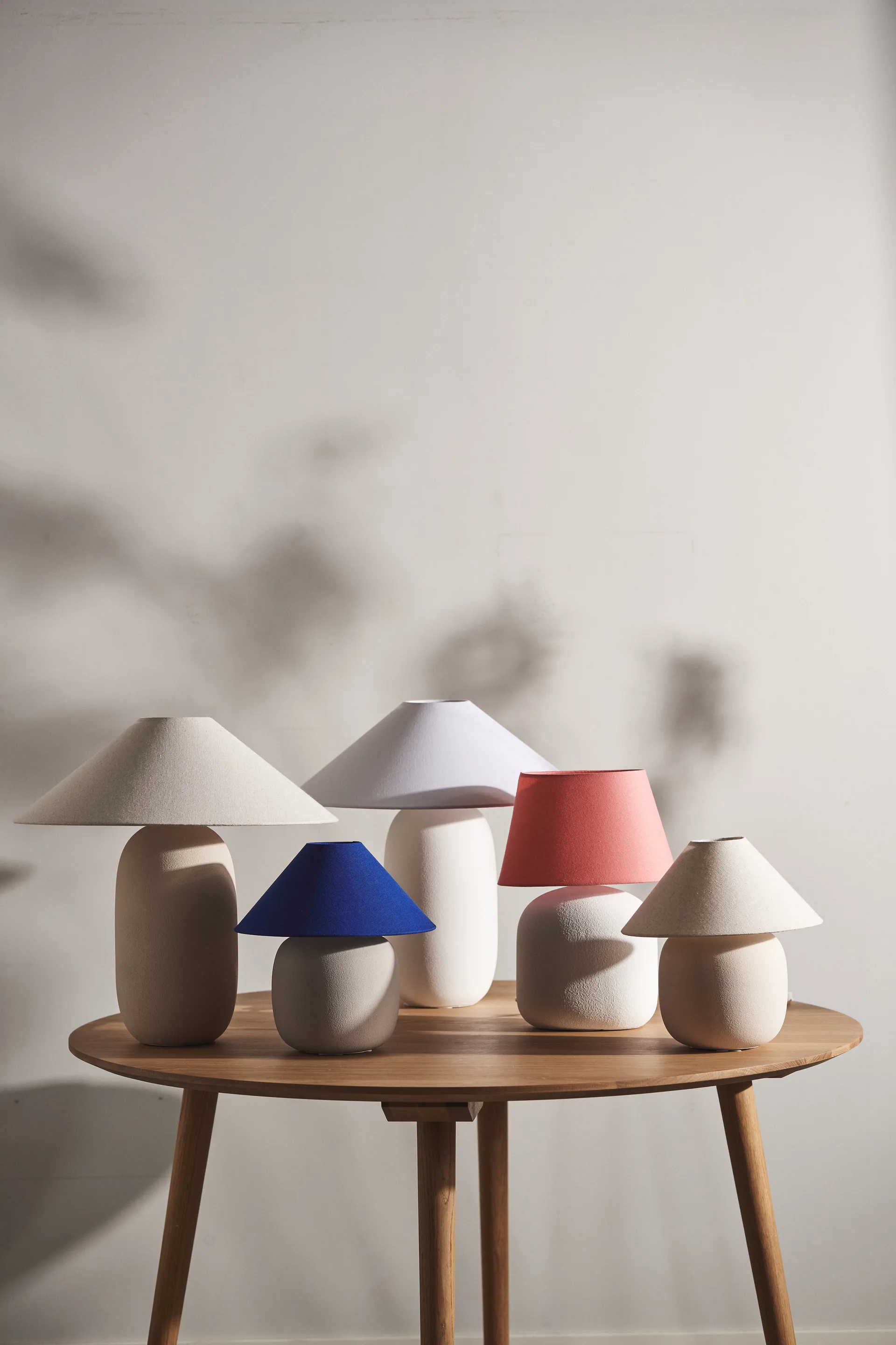 Candeeiro de janela Boulder white-peach Scandi Living