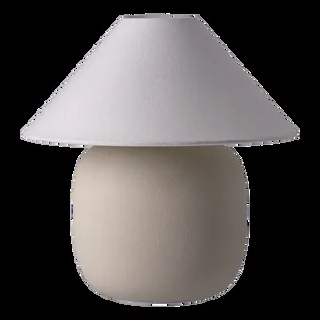 Candeeiro de mesa Boulder 29 cm beige-white - Scandi Living