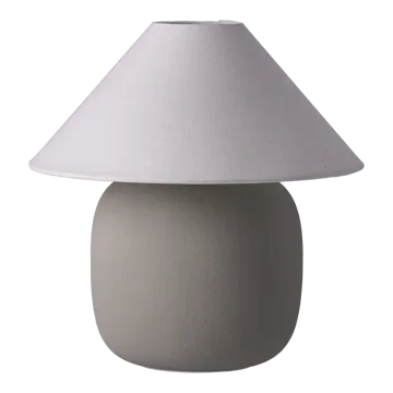 Candeeiro de mesa Boulder 29 cm grey-white - Scandi Living