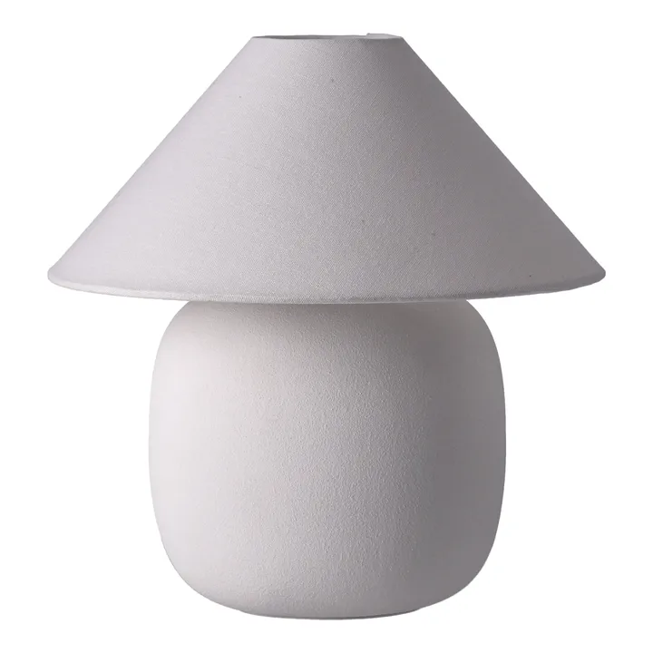 Candeeiro de mesa Boulder 29 cm white-white - Scandi Living